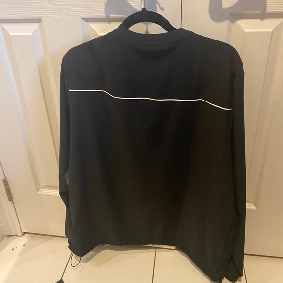 Black Under Armour with Zip Long Sleeve Shirt - Large - Picture 2 of 2